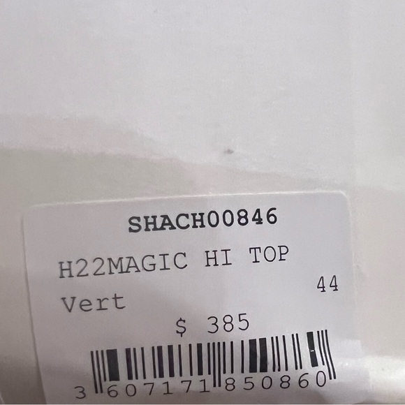 Sandro Green High-TOP mens SNEAKERS size 44 US 11 - Picture 7 of 7